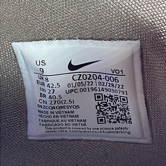 (B)‎ Nike Kyrie Infinity Leopard Print Basketball Shoes Iron Ore Light W, Size 9 - Picture 3 of 16